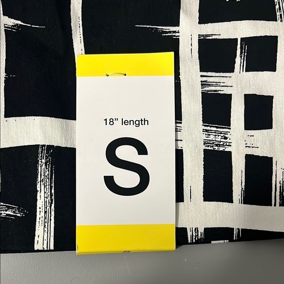 3/25$ (Mix)Women's S.C.& CO. Tummy Control Skort Skirt, S, Black&White - Picture 12 of 14